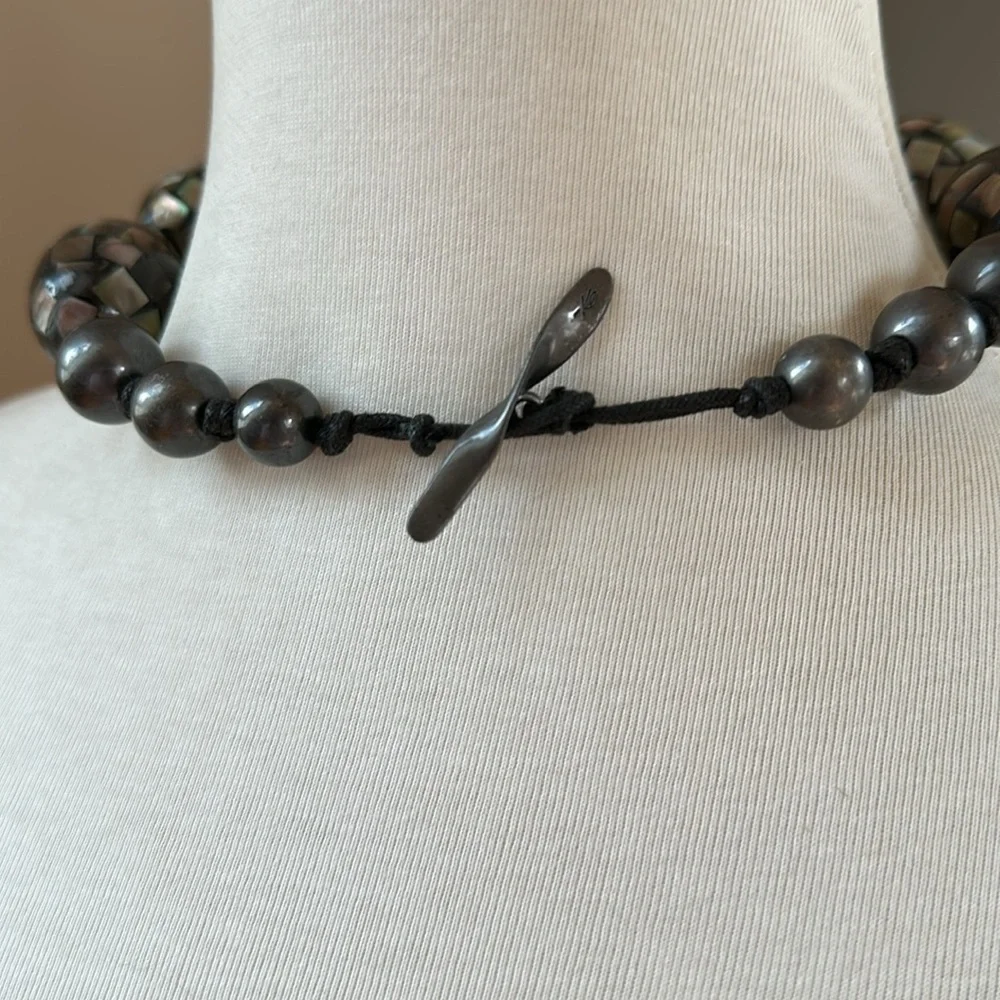 Bold Modernist Collar Necklace